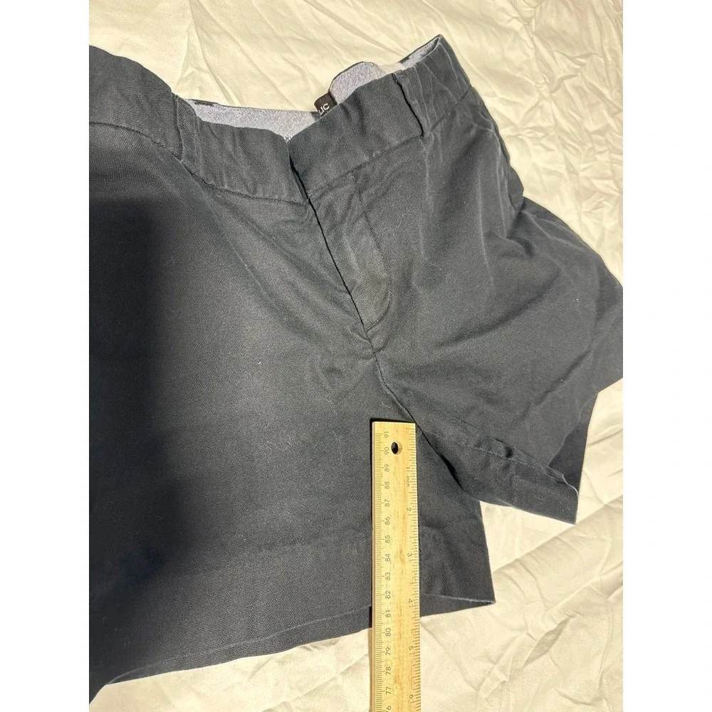 Banana Republic Womens Petite Navy Shorts Size 2P Casual Cotton Summer
